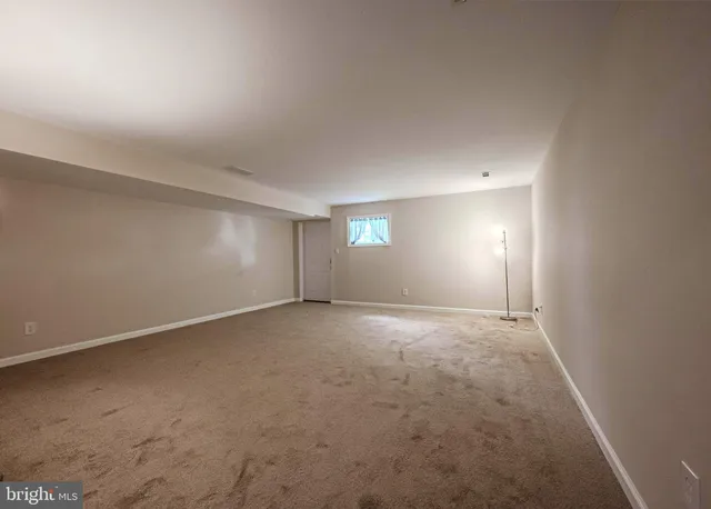 a view of empty room