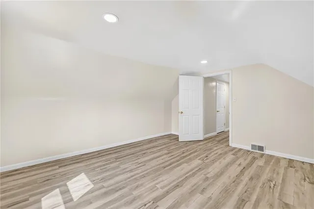 wooden floor in a room