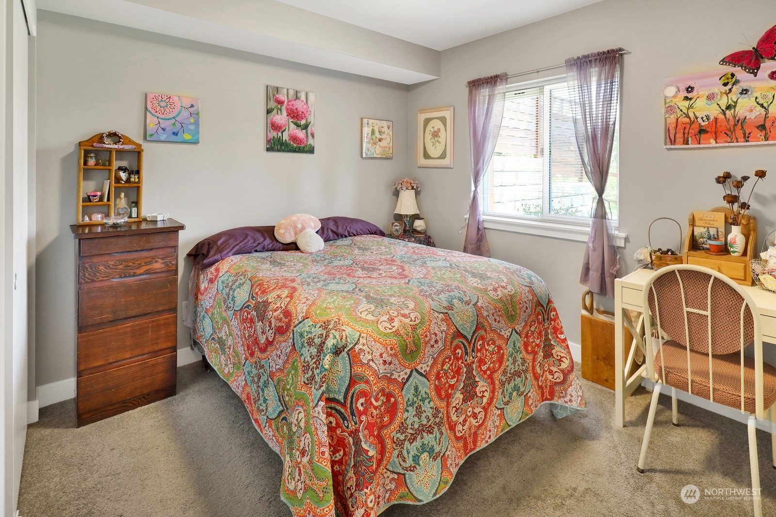 1882 Front Street, Unit 111 Lynden, WA 98264 - Photo 16 of 29 a bedroom with a bed and a window