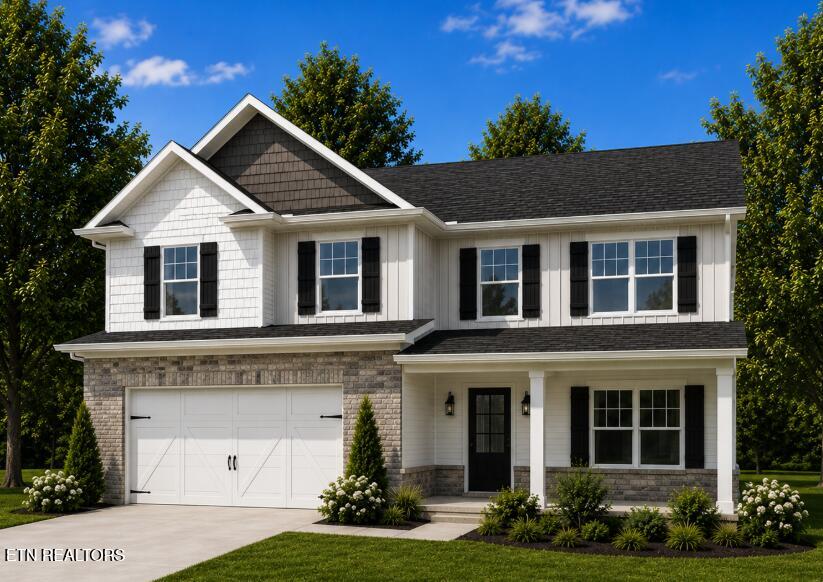 165 Roseberry Street, Unit LOT 77B Oak Ridge, TN 37830 - Photo 1 of 29 Baldwin Front Rendering (1)