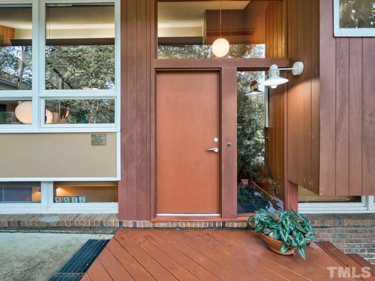 4512 Bartlett Street Raleigh, NC 27609 - Photo 2 of 30 Front door