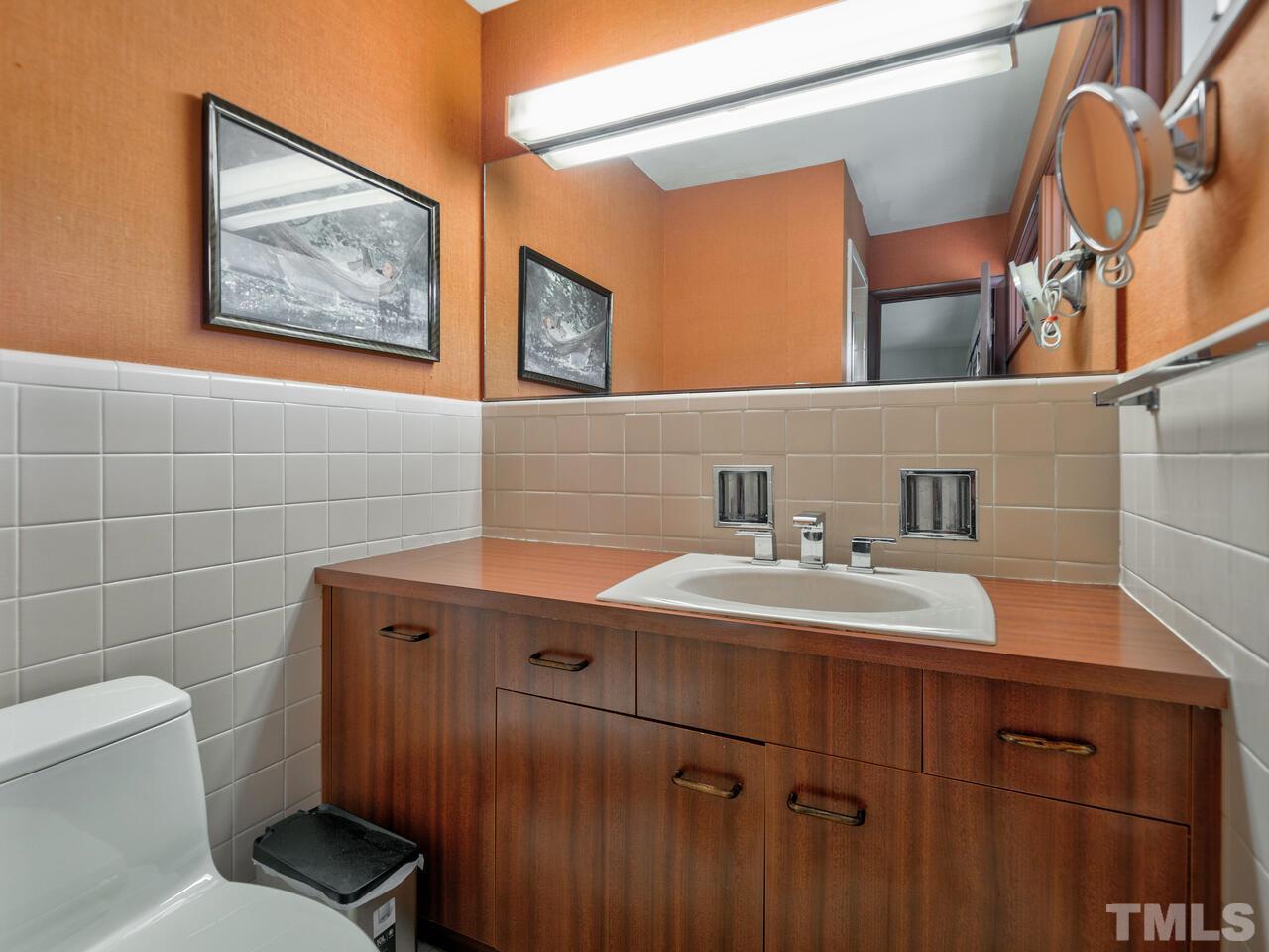 4512 Bartlett Street Raleigh, NC 27609 - Photo 12 of 30 Walk-in shower only (no tub). Renovated in 2019