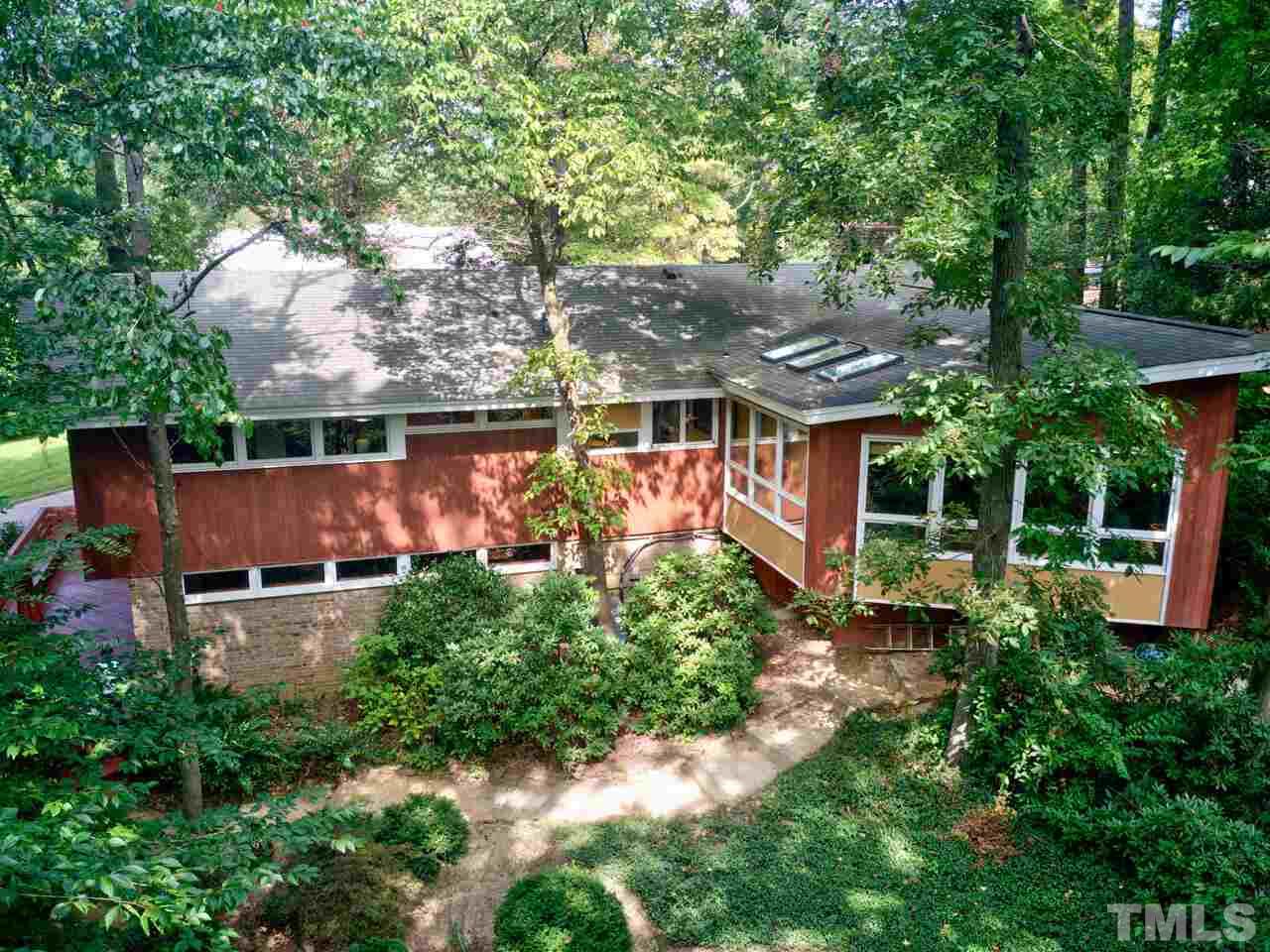 4512 Bartlett Street Raleigh, NC 27609 - Photo 23 of 30 View of the back of the house
