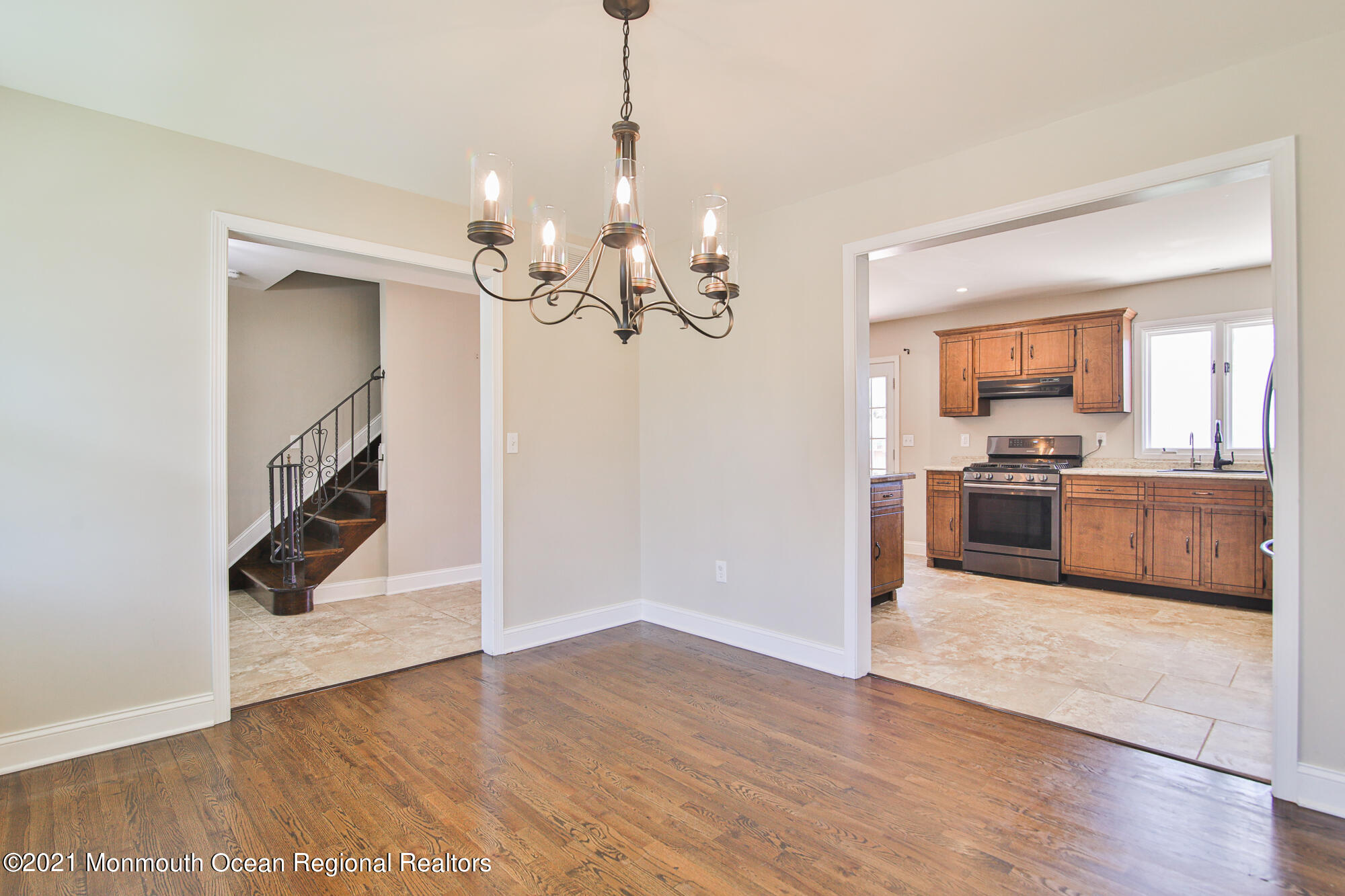 525 Frank Applegate Road Jackson, NJ 08527 - Photo 20 of 56 a view of a kitchen with a sink and dishwasher a refrigerator with wooden floor