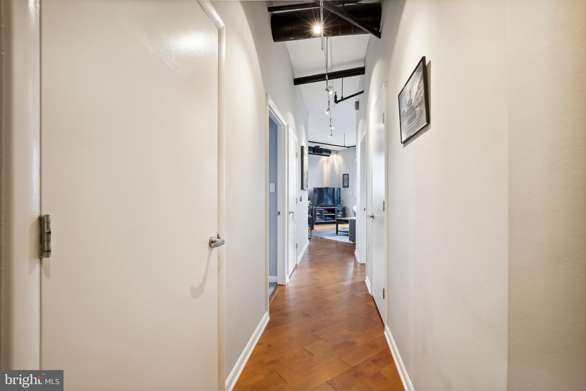 1300 N Street Northwest, Unit 801 Washington, DC 20005 - Photo 26 of 60 Hallway Separates Bedrooms