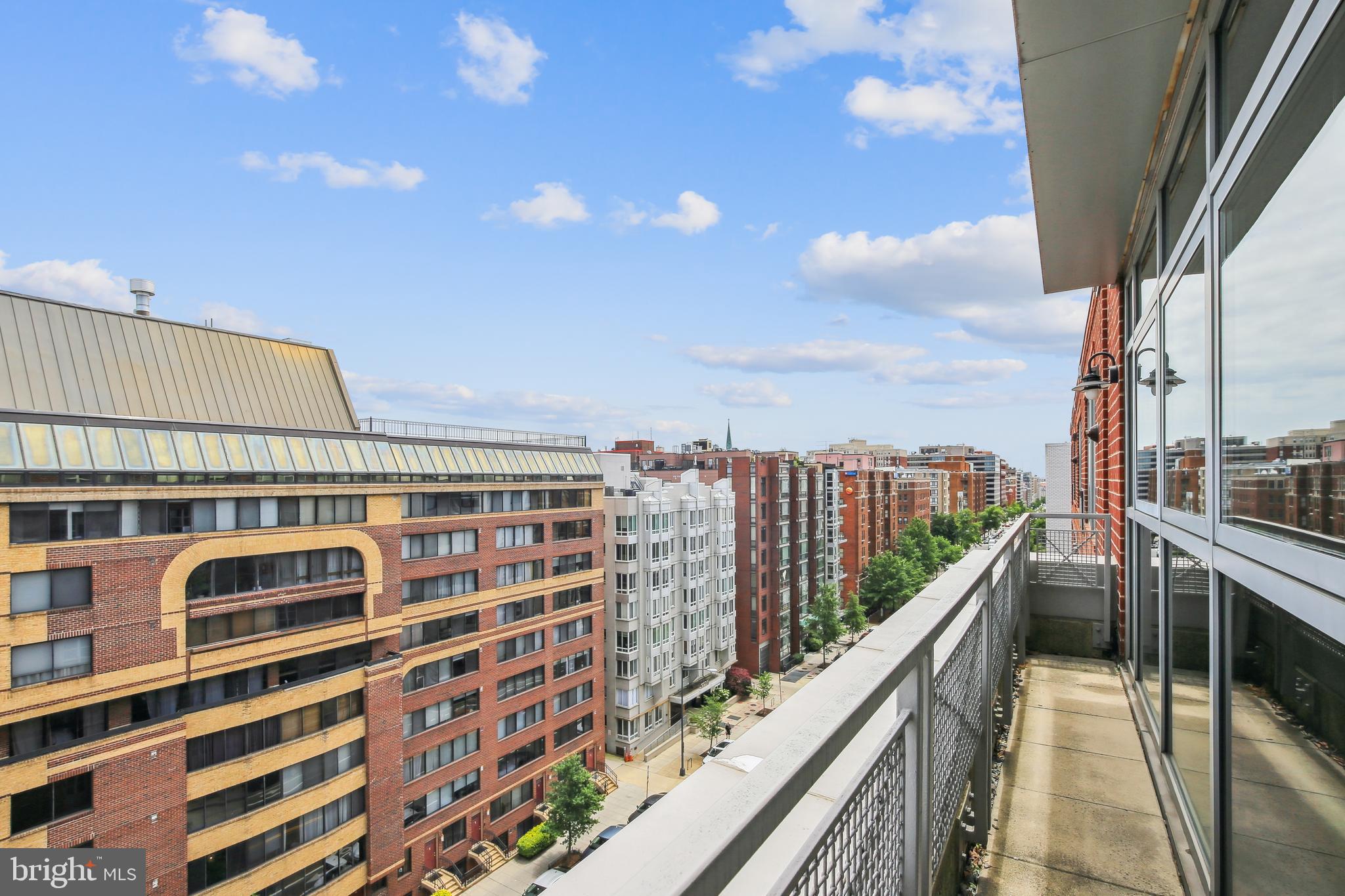 1300 N Street Northwest, Unit 801 Washington, DC 20005 - Photo 32 of 60 Balcony and View