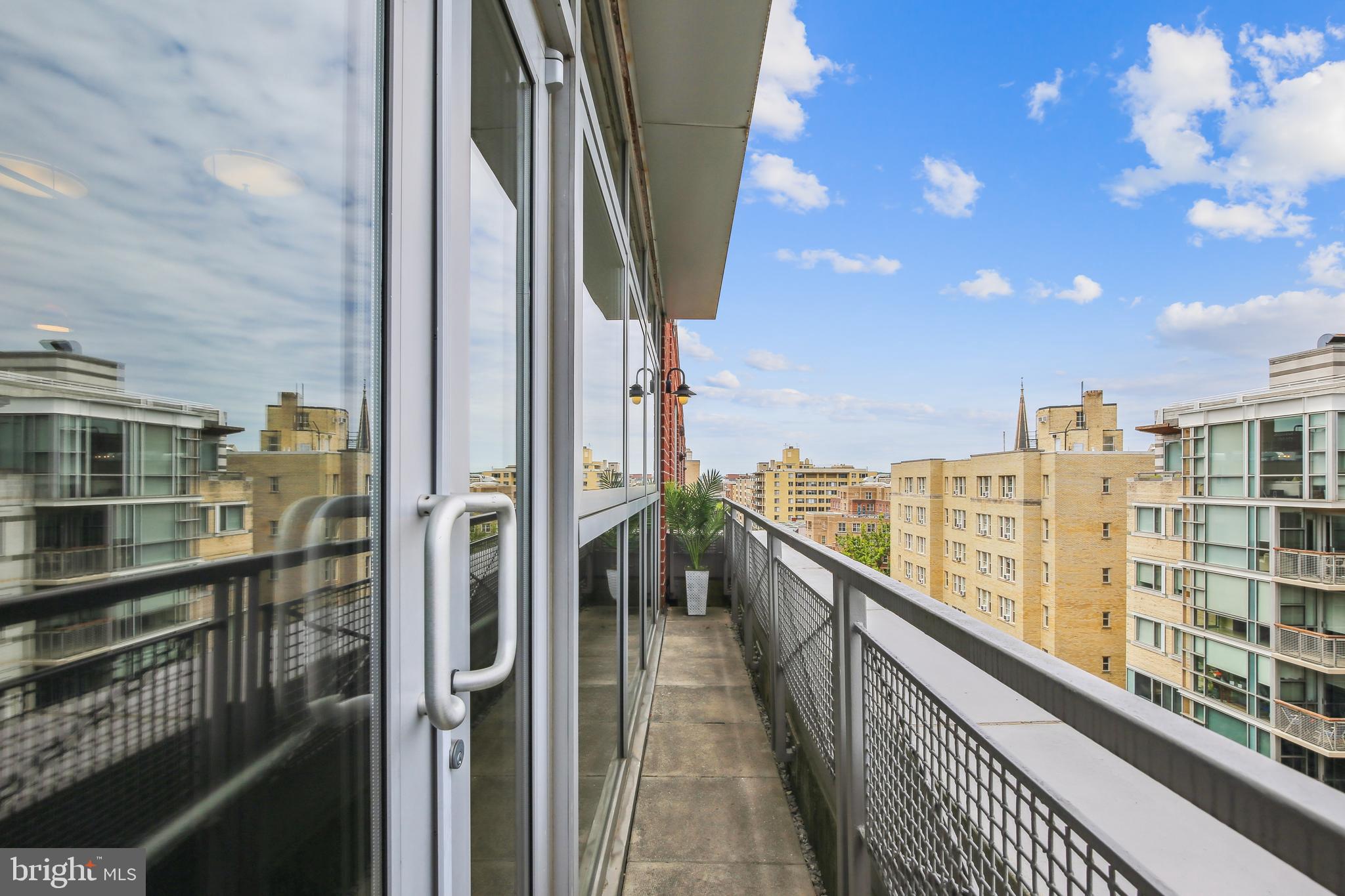 1300 N Street Northwest, Unit 801 Washington, DC 20005 - Photo 33 of 60 First Balcony