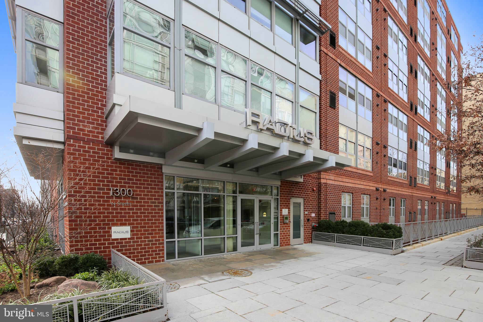 1300 N Street Northwest, Unit 801 Washington, DC 20005 - Photo 38 of 60 Exterior at Ground Level
