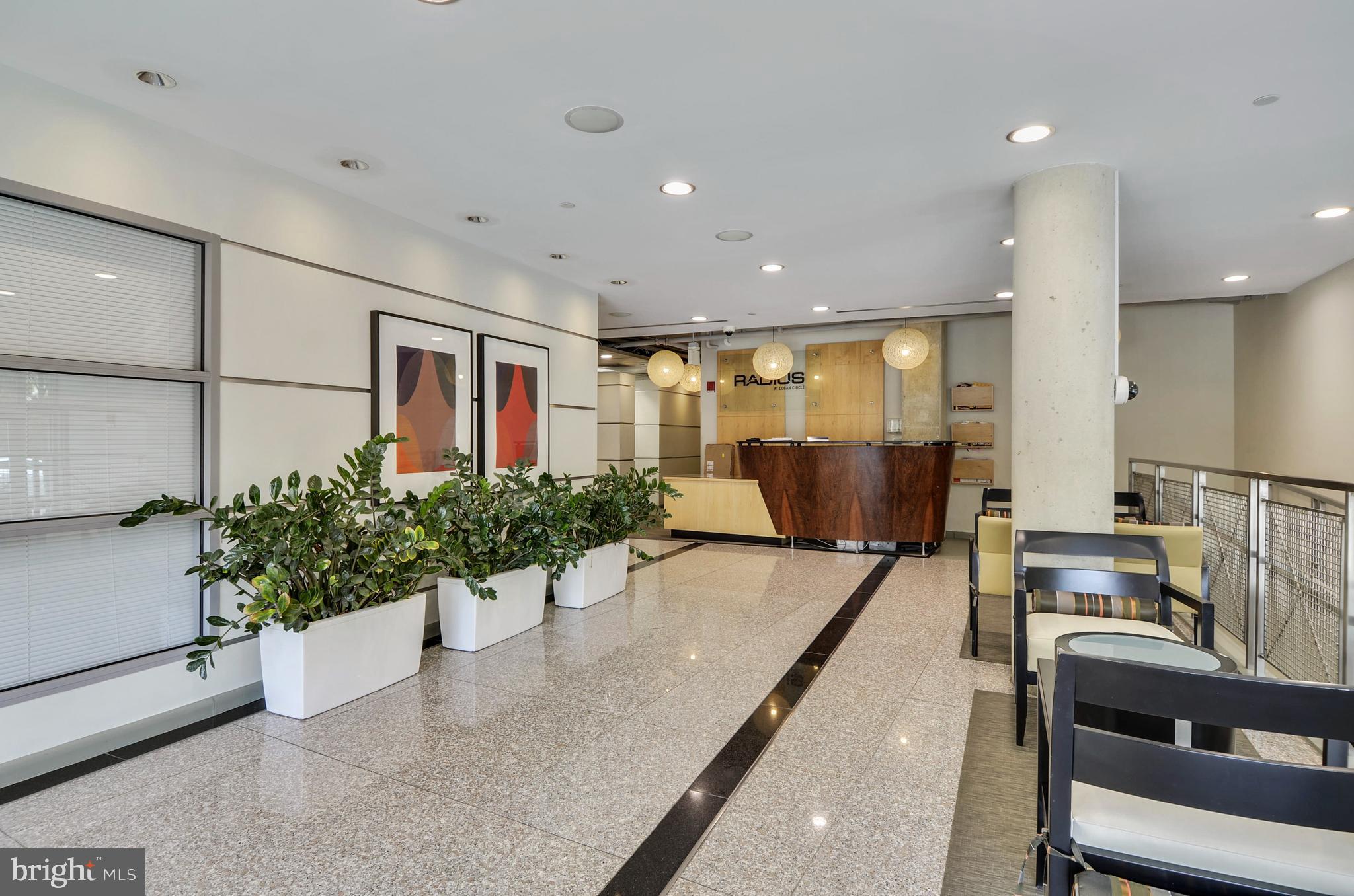 1300 N Street Northwest, Unit 801 Washington, DC 20005 - Photo 40 of 60 Building Lobby & Concierge
