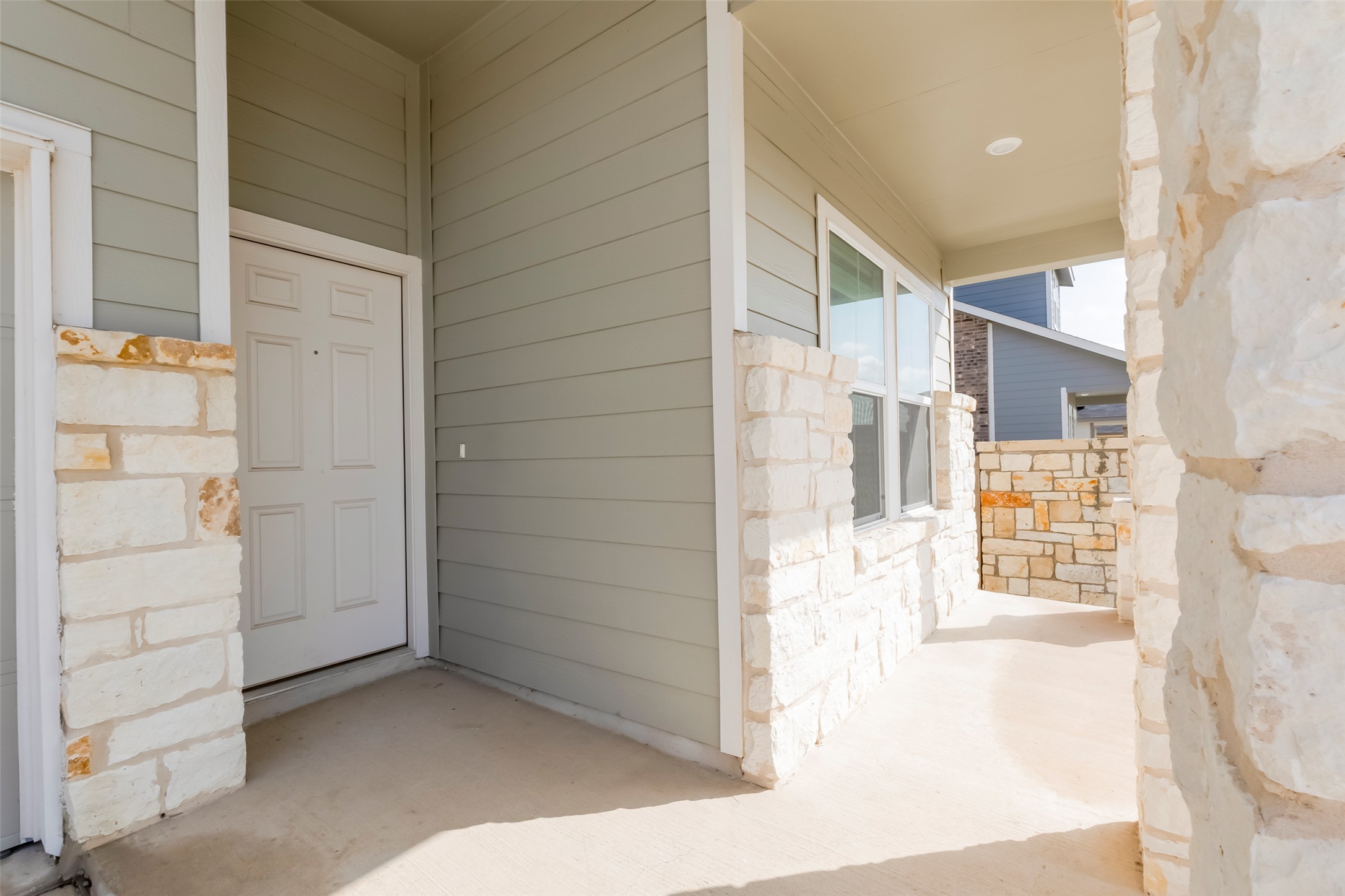 591 Avre Loop Kyle, TX 78640 - Photo 4 of 34 a view of entryway with a white walls