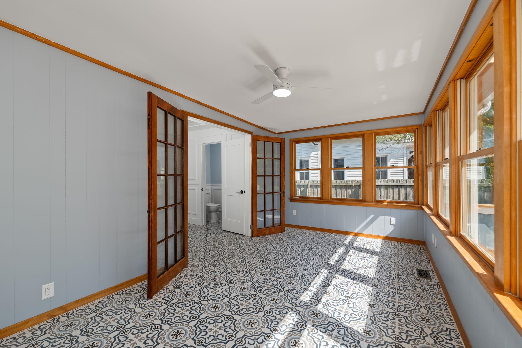 142 Washington Street St. Augustine, FL 32084 - Photo 26 of 53 a view of hallway with stairs and wooden floor
