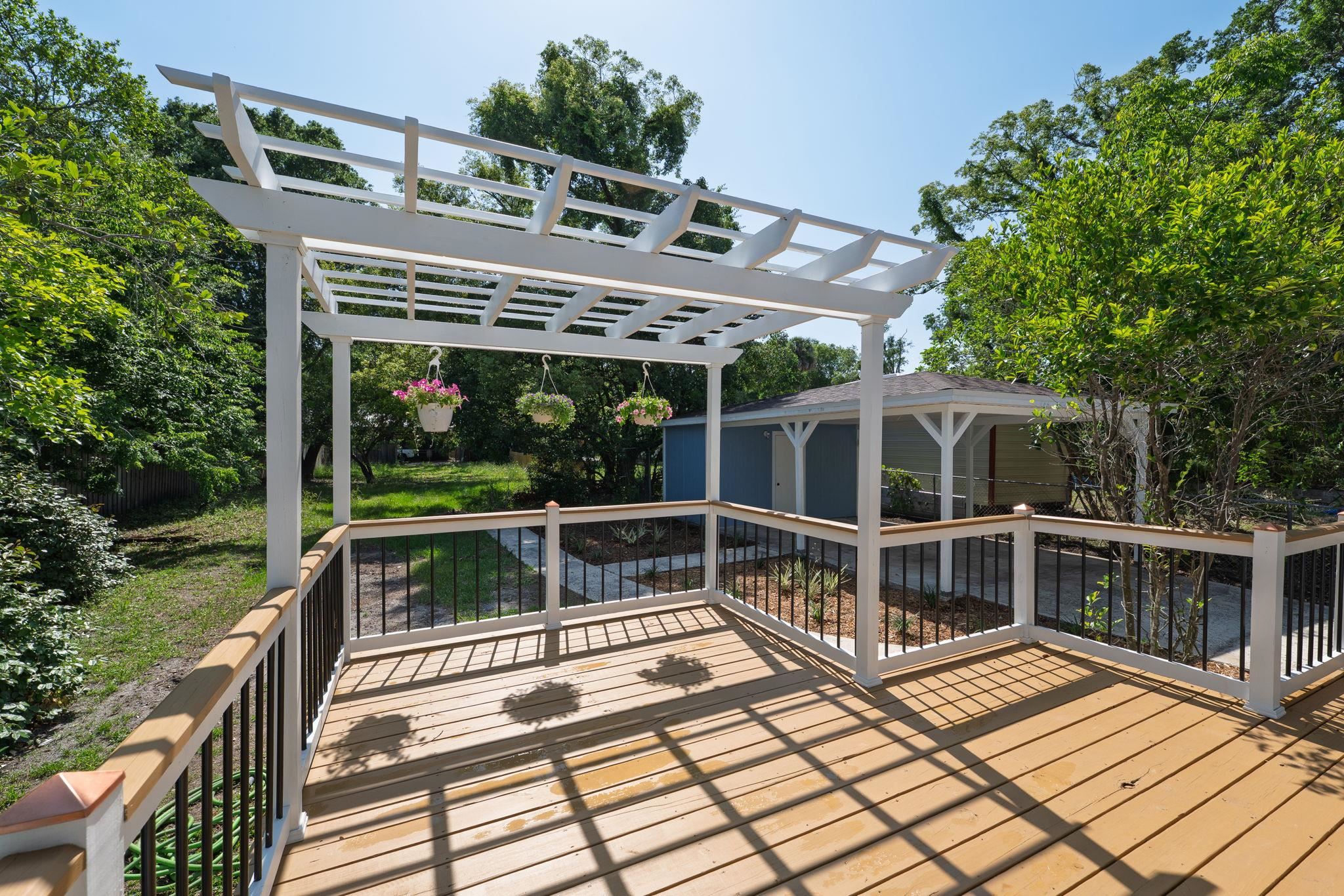 142 Washington Street St. Augustine, FL 32084 - Photo 51 of 53 a view of a balcony with wooden floor