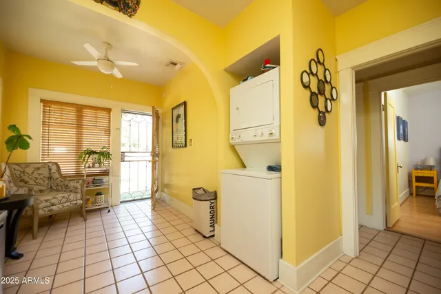 a view of a storage & utility room