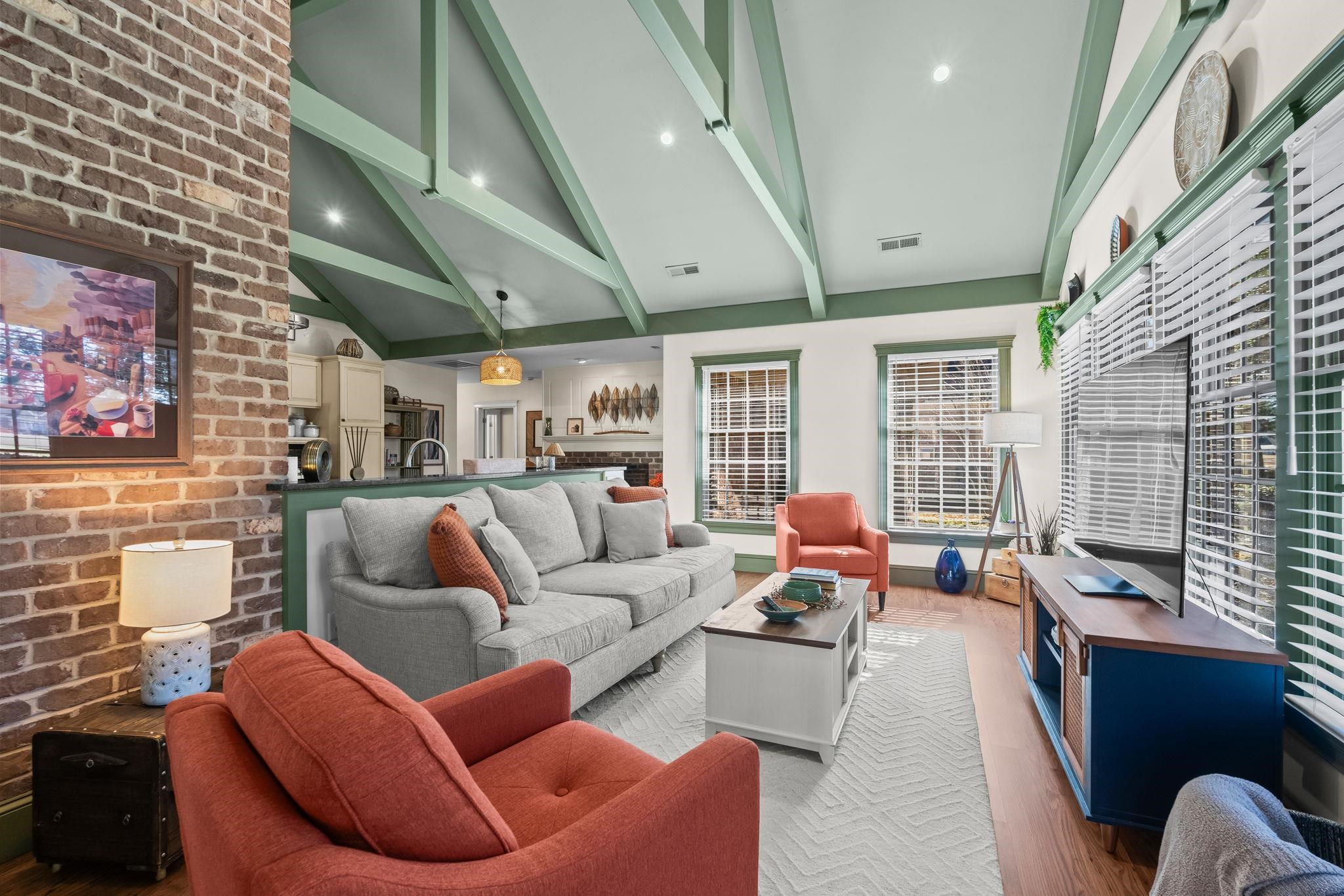400 Foxtail Drive Longs, SC 29568 - Photo 13 of 40 Living area featuring recessed lighting and wood finished floors