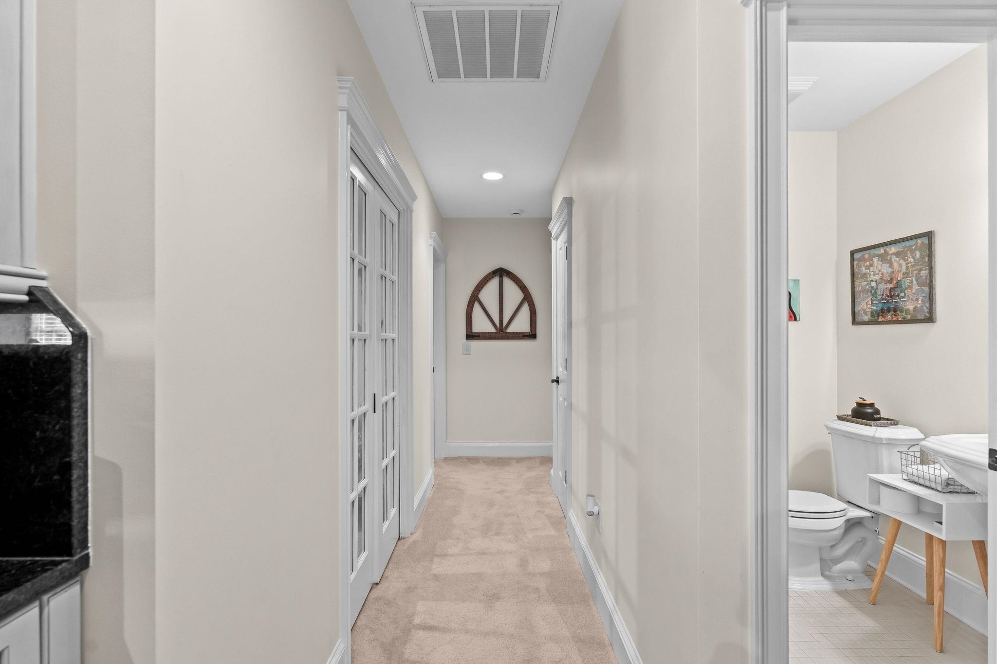 400 Foxtail Drive Longs, SC 29568 - Photo 28 of 40 Hall featuring light colored carpet and recessed lighting