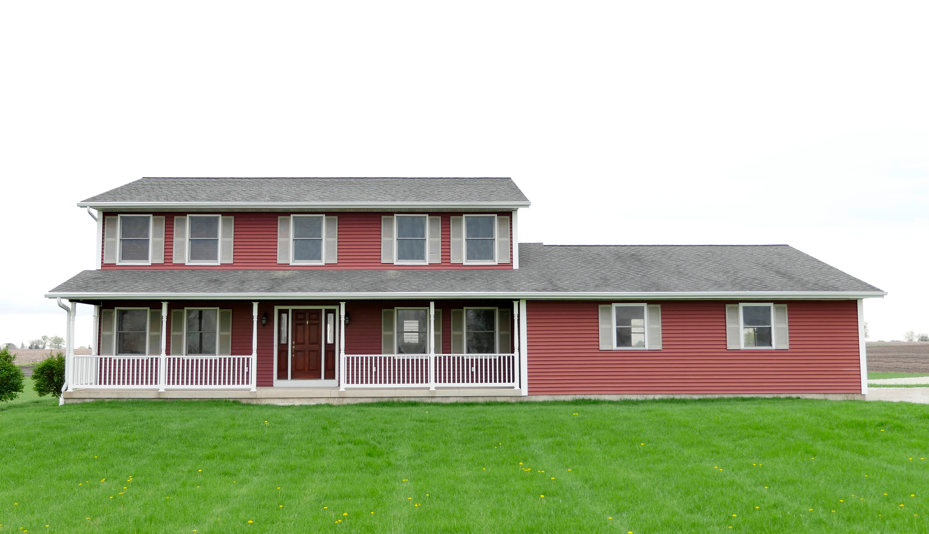 874 North 36th Road Utica, IL 61373 - Photo 14 of 14 a brick building with a yard