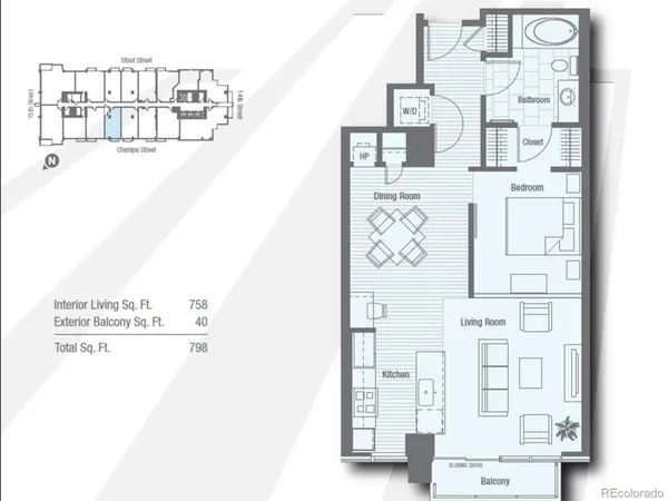 $2,050 | 891 14th Street, Unit 1905L, Denver, CO 80202