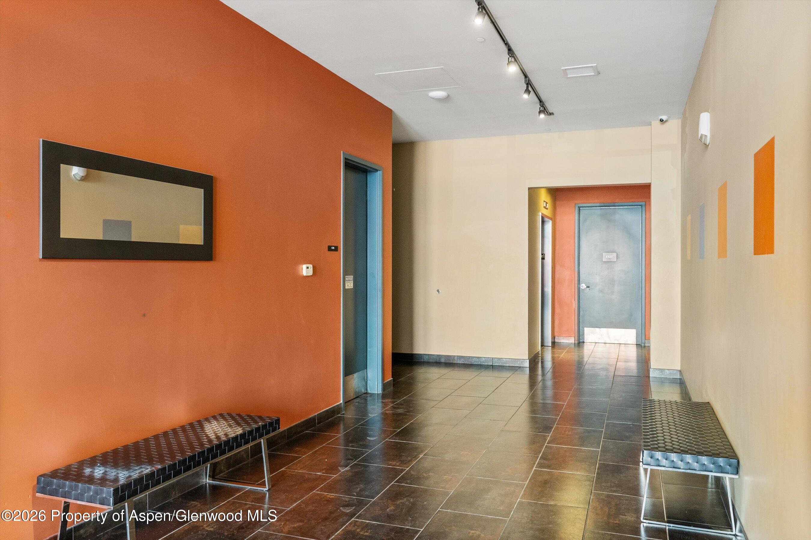 361 Robinson Street, Unit 208 Basalt, CO 81621 - Photo 14 of 15 entry hall with elevator