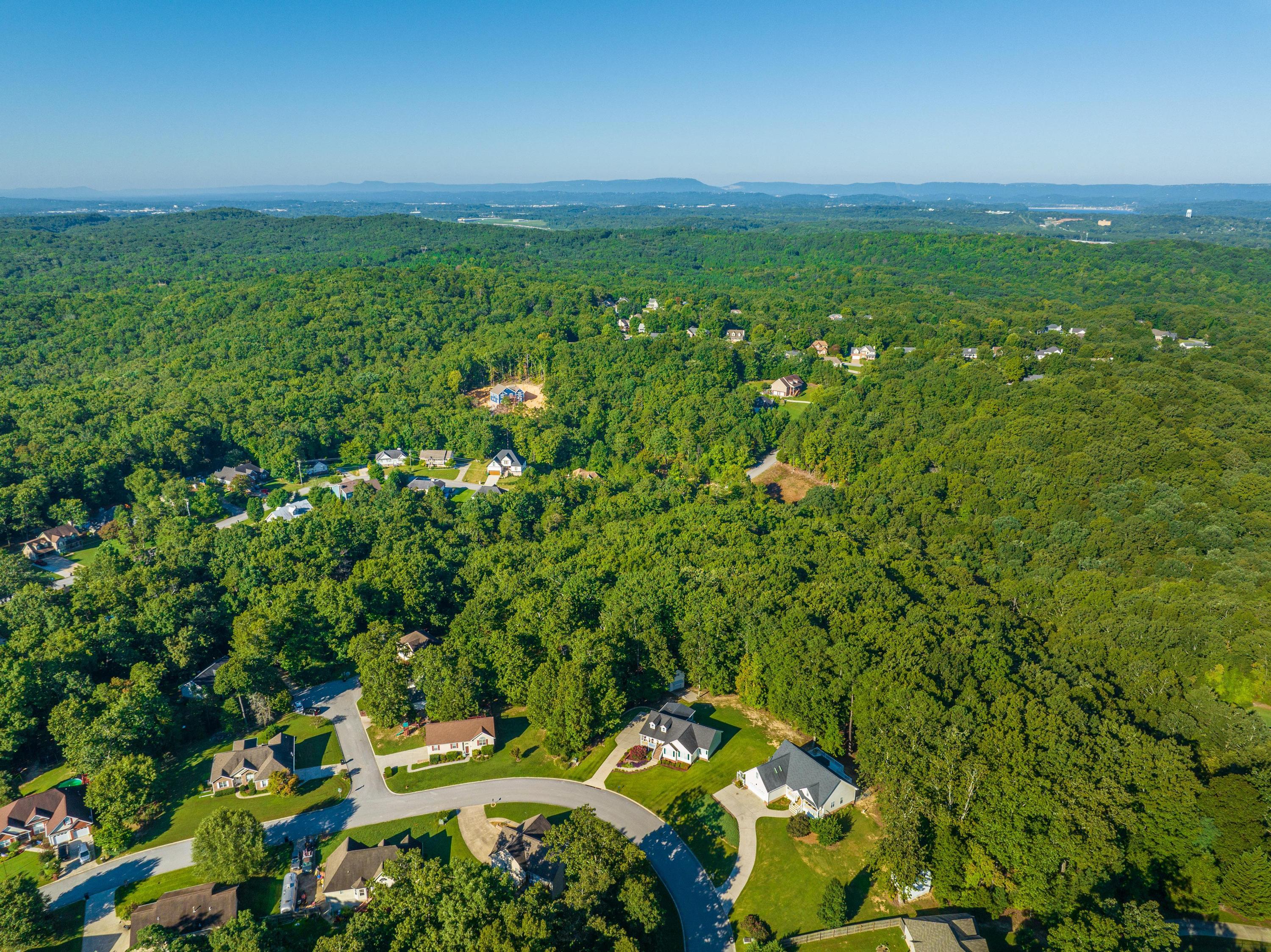 9942 Fielding Road Ooltewah, TN 37363 - Photo 37 of 38 Aerial View