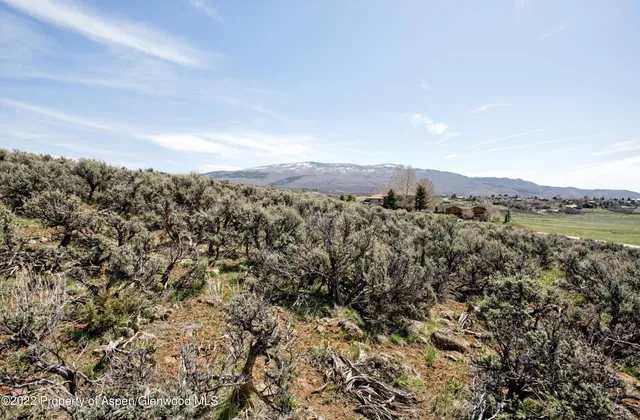 a view of a lake with a mountain in the background
