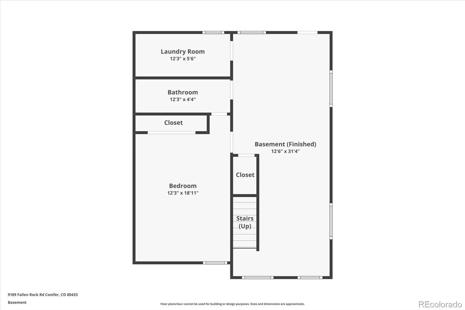 9189 Fallen Rock Road Conifer, CO 80433 - Photo 43 of 47 a picture of a bench in a white wall
