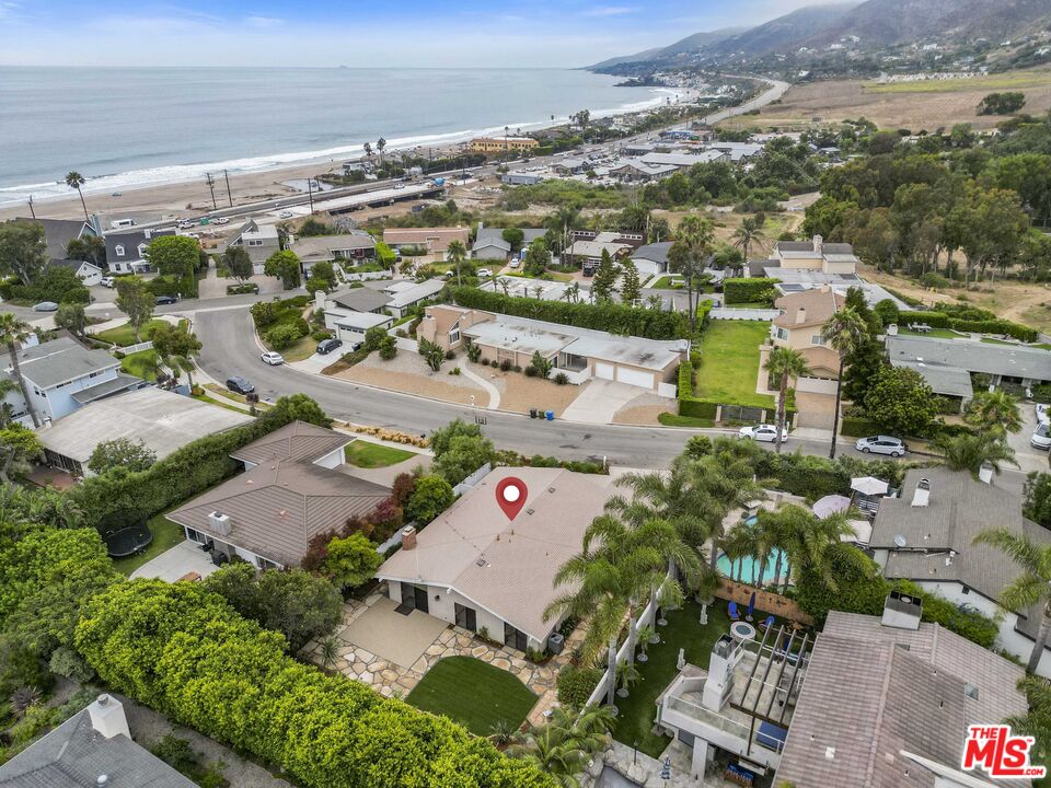 Sea Star Drive Malibu, CA 90265 - Photo 33 of 33 an aerial view of residential building with parking space