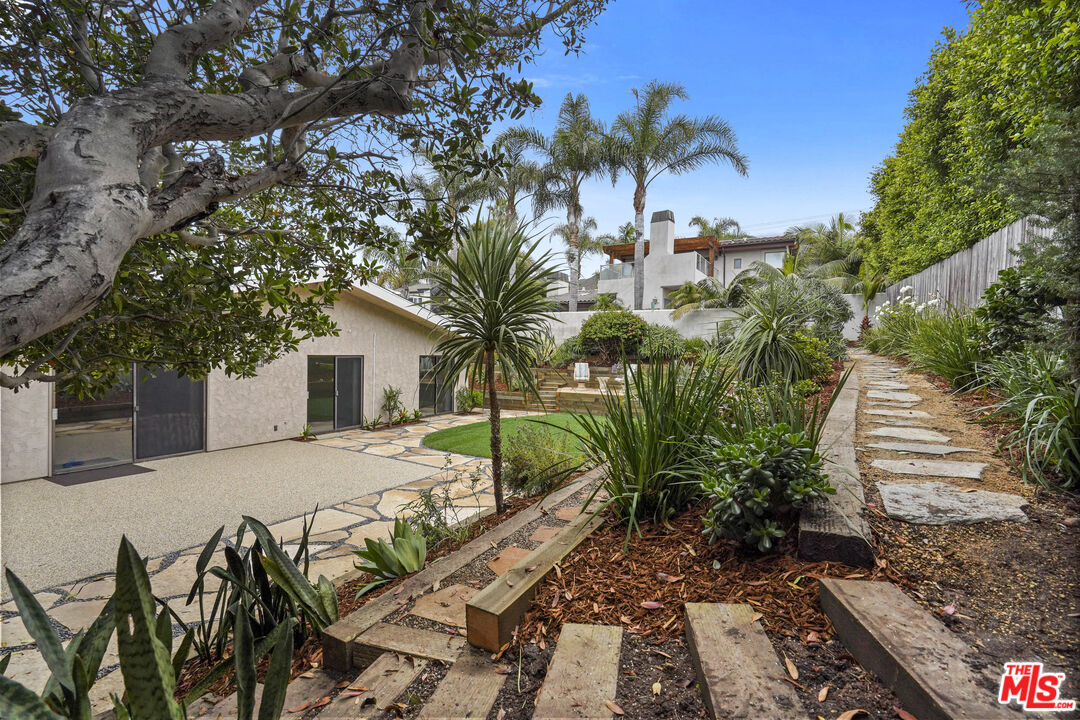 Sea Star Drive Malibu, CA 90265 - Photo 9 of 33 a view of a house with backyard and sitting area