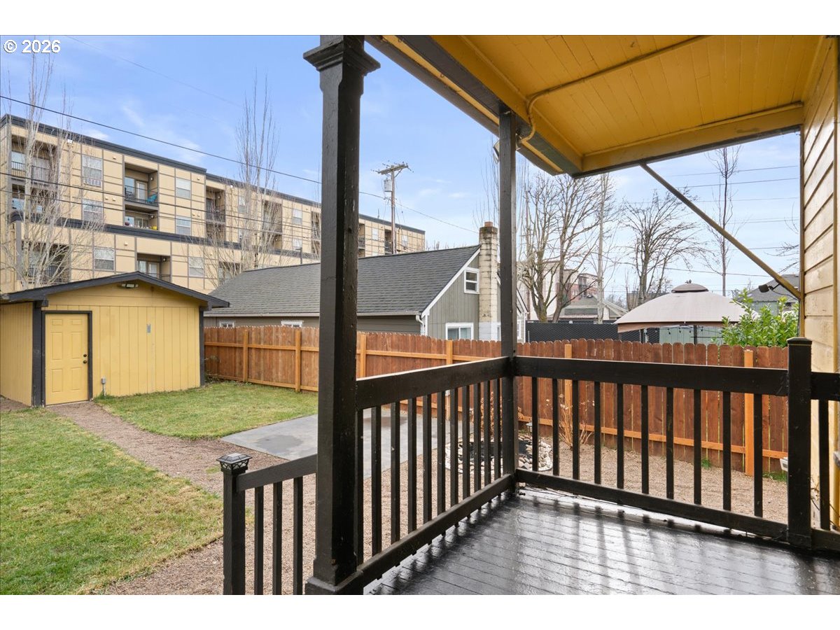 1280 4th Street Northeast Salem, OR 97301 - Photo 40 of 44 a view of a porch with a yard