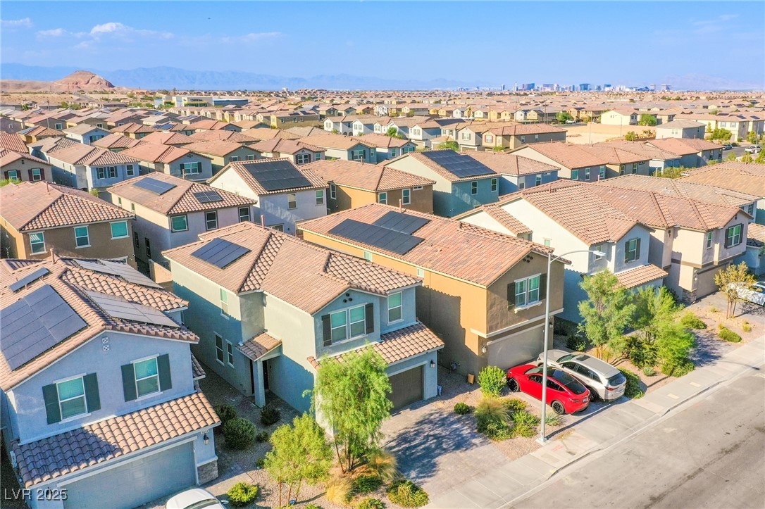 9858 West Meranto Avenue Las Vegas, NV 89178 - Photo 36 of 36 Aerial perspective of suburban area