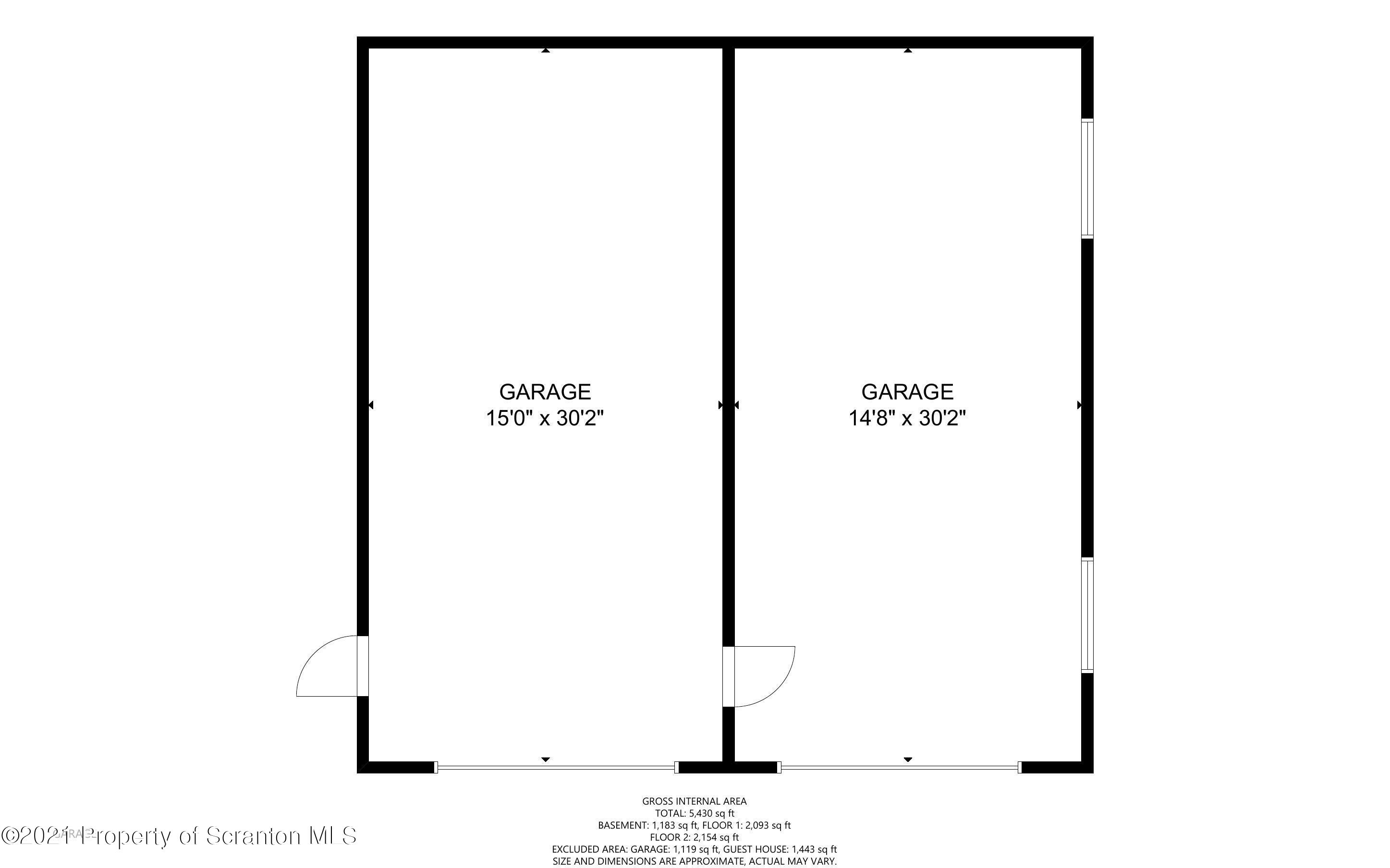 454 Twin Rocks Road Sterling, PA 18463 - Photo 101 of 102 a picture of a floor plan