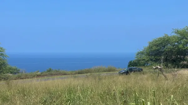 a view of lake and mountain
