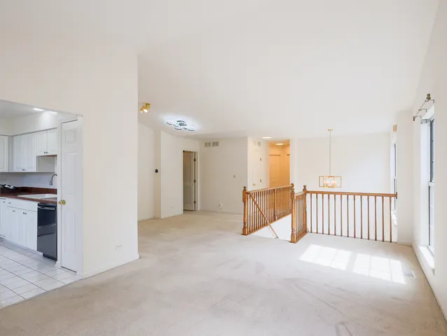 a view of a livingroom with a furniture