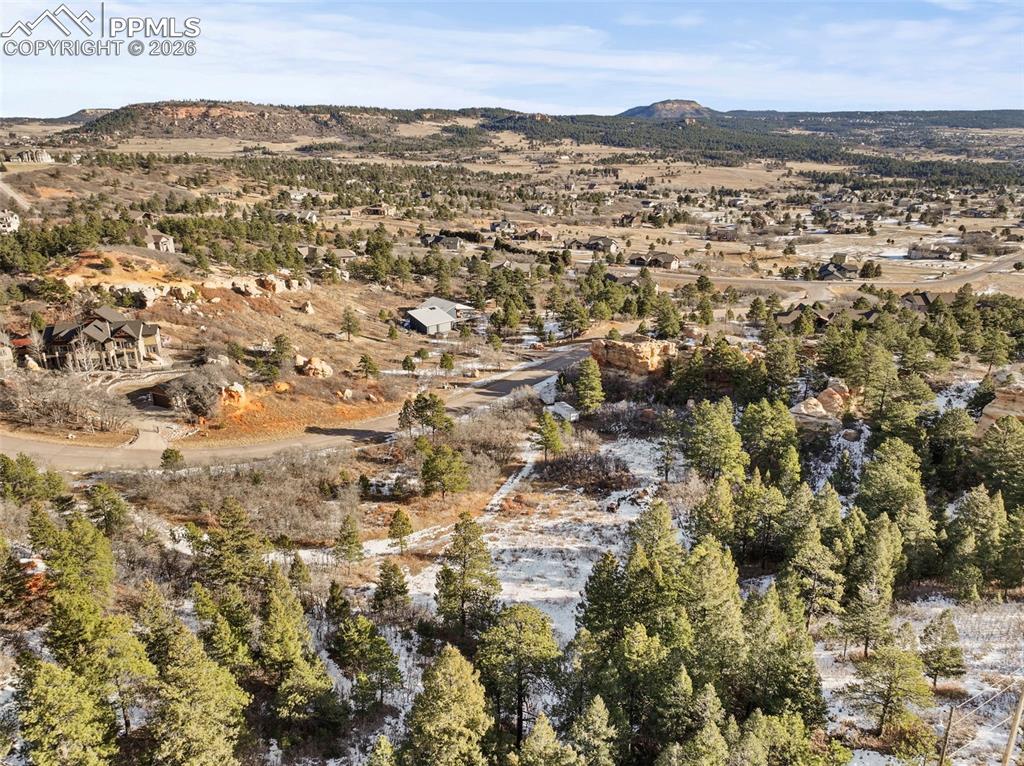 4549 Redstone Ridge Road Monument, CO 80132 - Photo 33 of 50 view of city and mountain
