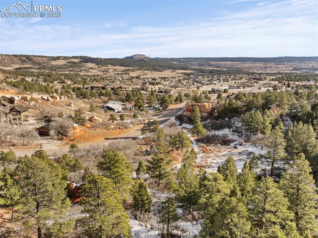 4549 Redstone Ridge Road Monument, CO 80132 - Photo 41 of 50 view of city and mountain