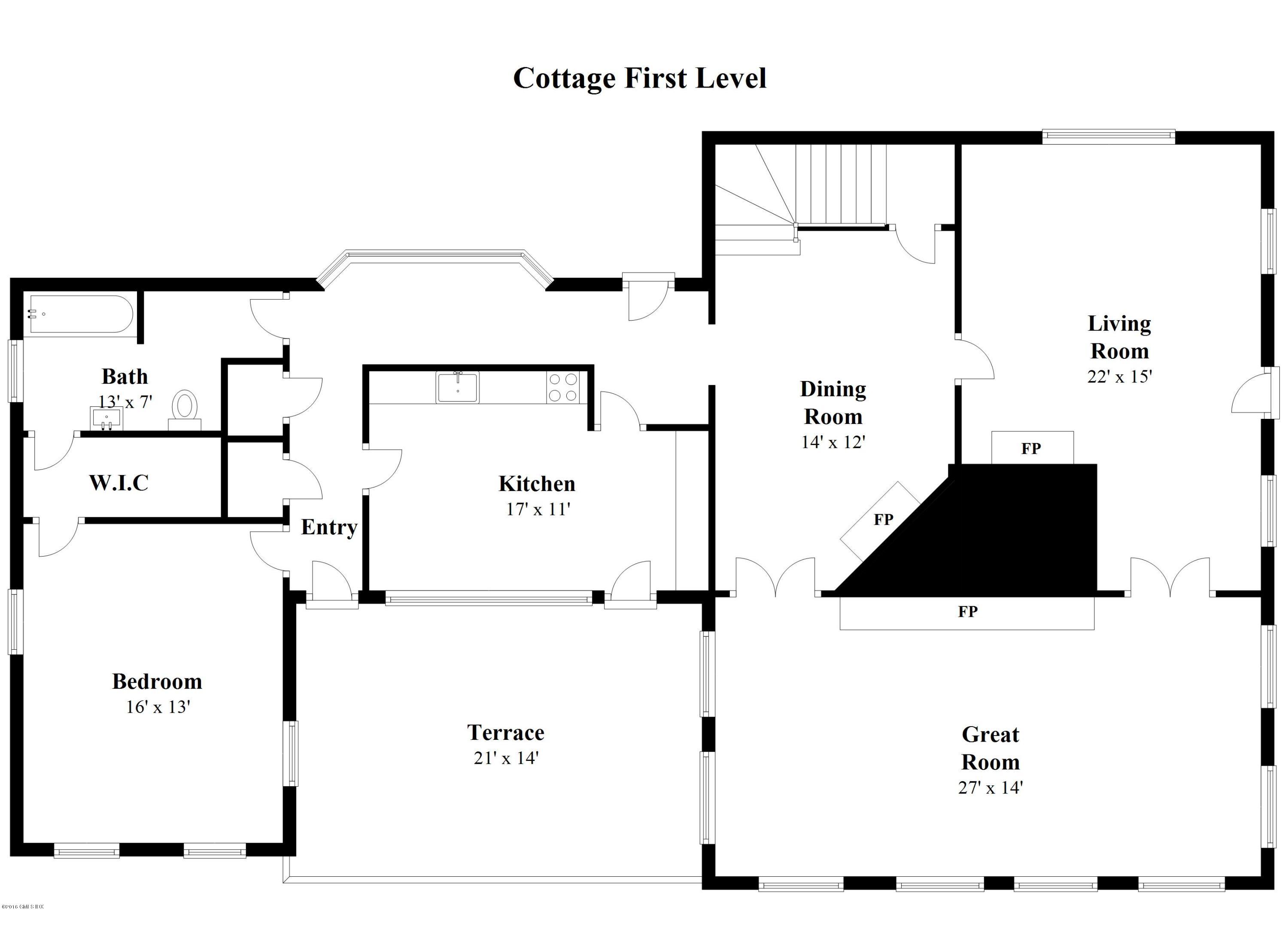 23 Cliffdale Road Greenwich, CT 06831 - Photo 19 of 24 a picture of a floor plan