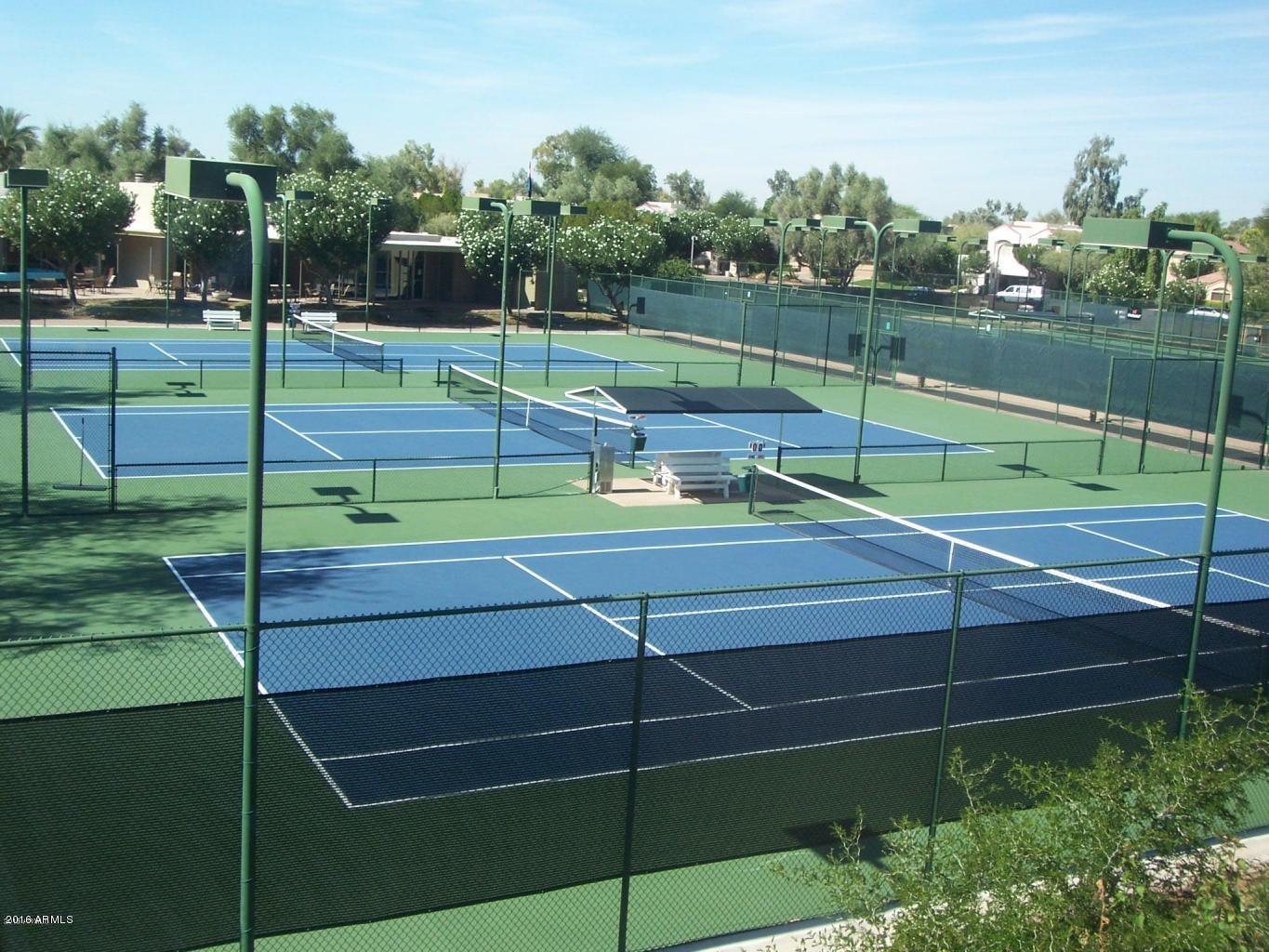 7710 East Gainey Ranch Road, Unit 131 Scottsdale, AZ 85258 - Photo 44 of 52 Tennis Courts