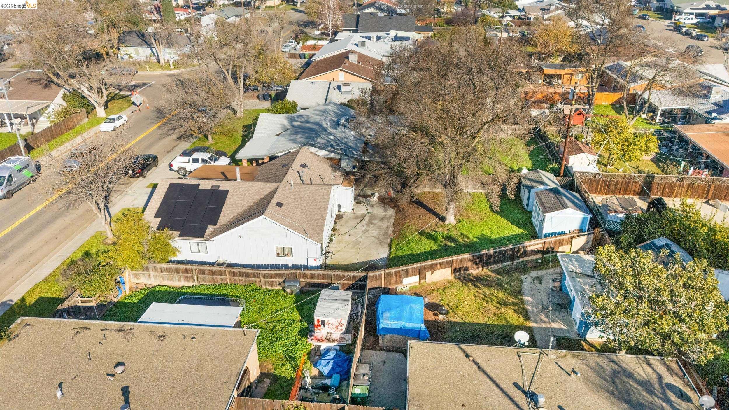 1704 East Street Tracy, CA 95376 - Photo 23 of 29 Aerial perspective of suburban area