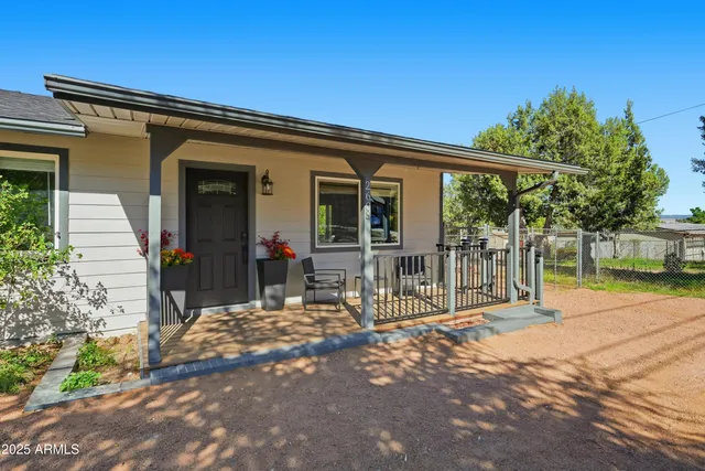 a view of a house with a outdoor space