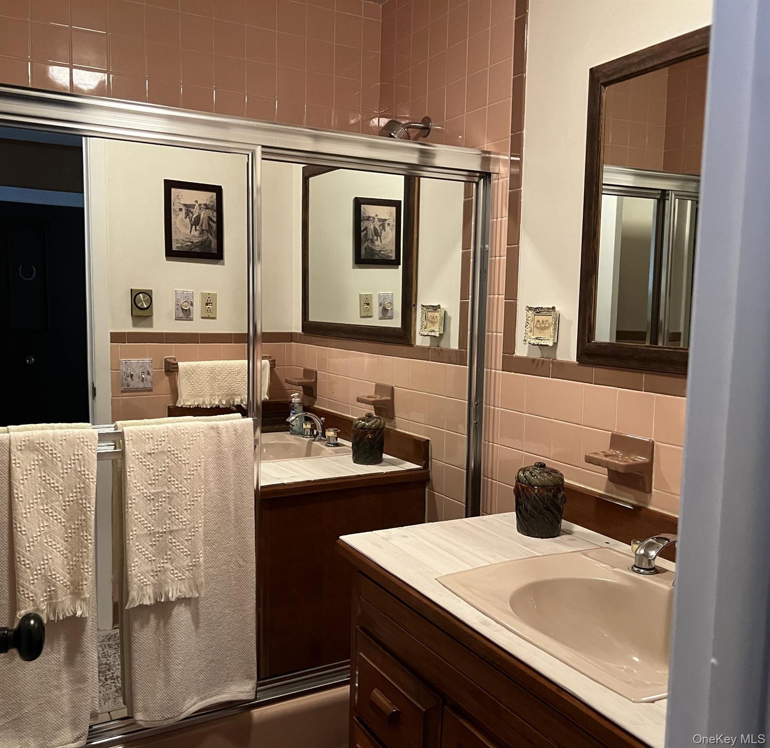 404 John Joy Road Saugerties, NY 12477 - Photo 15 of 50 a bathroom with a sink and a mirror