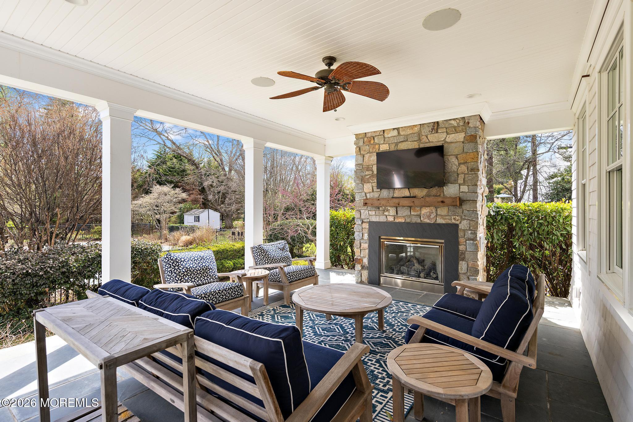 135 Ridge Road Rumson, NJ 07760 - Photo 40 of 49 back covered patio
