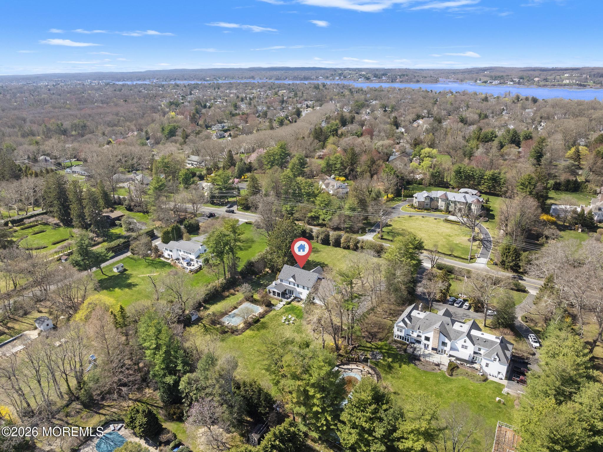 135 Ridge Road Rumson, NJ 07760 - Photo 47 of 49 aeriel