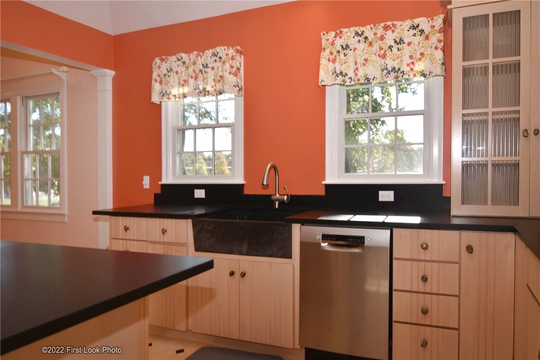 1010 Ten Rod Road North Kingstown, RI 02852 - Photo 4 of 27 Farmers sink & Bosch Dishwasher