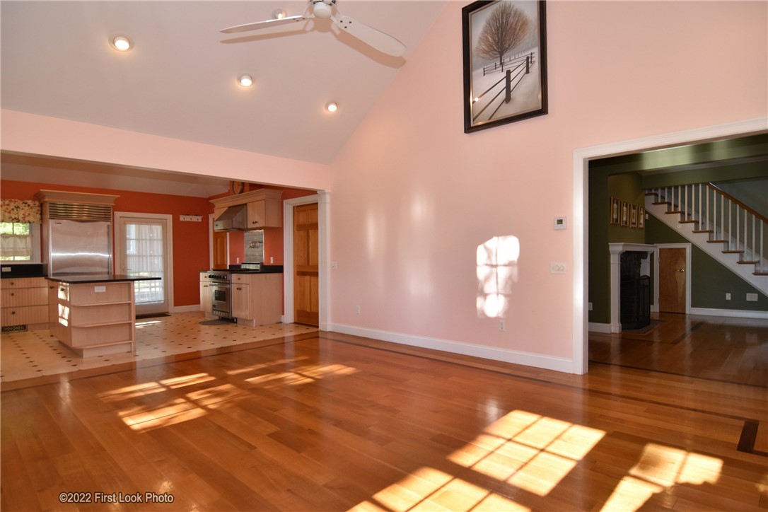 1010 Ten Rod Road North Kingstown, RI 02852 - Photo 8 of 27 Great Room with Vaulted Ceiling