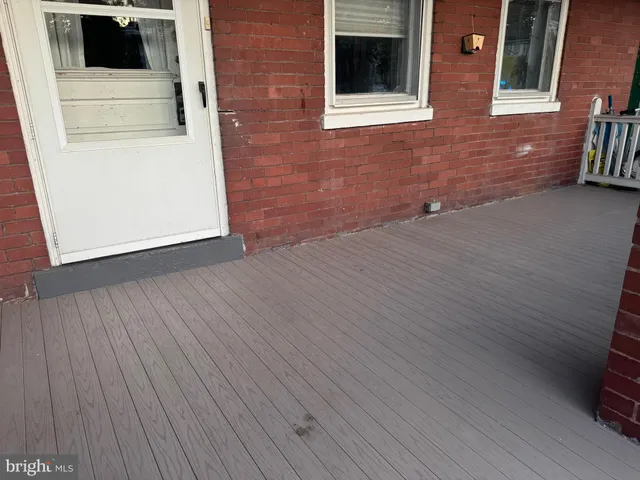 a view of a house with wooden floor