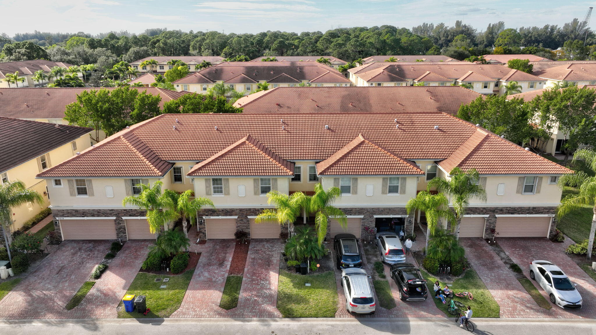 9504 Southwest Otter Lane Stuart, FL 34997 - Photo 33 of 36 an aerial view of a house