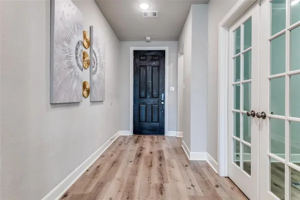 a bed room with a bed and a couch