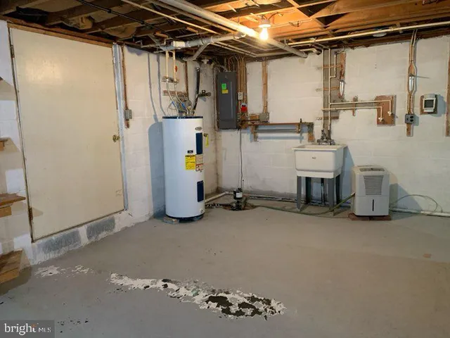 a view of a backyard with a garden and plants