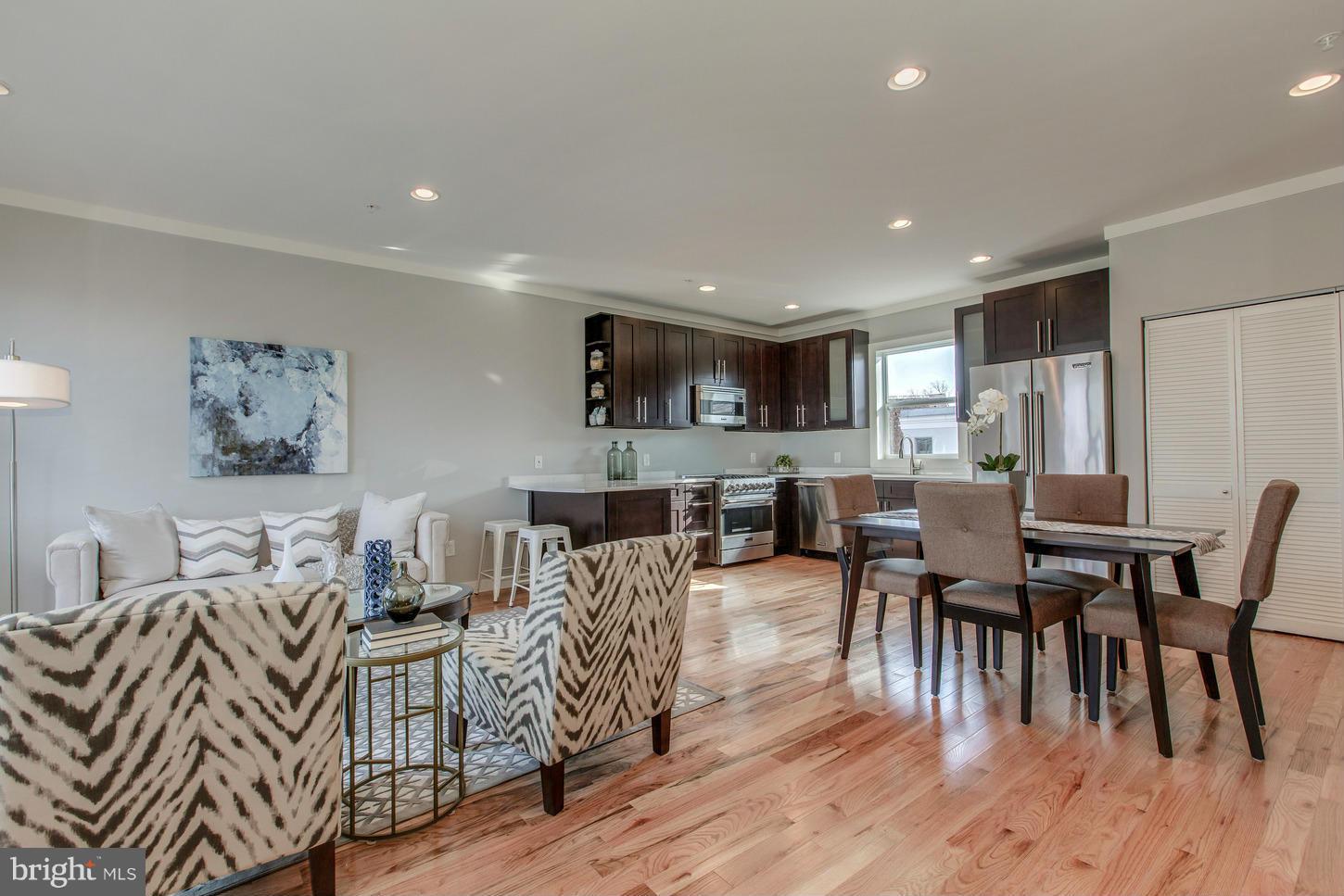 1326 Riggs Street Northwest, Unit 2 Washington, DC 20009 - Photo 11 of 11 Open Floor Plan