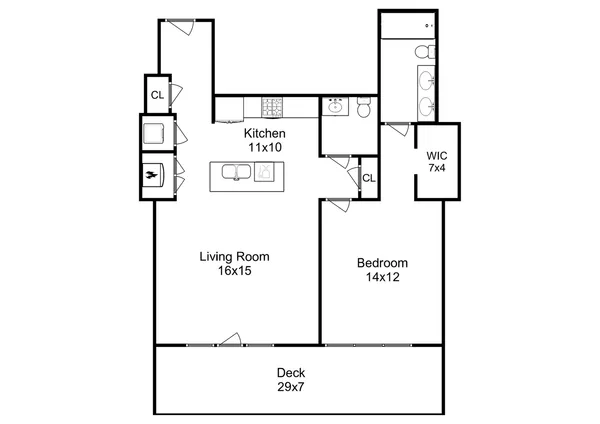 $2,300 | 1604 North Richmond Street, Unit 2D, Chicago, IL 60647
