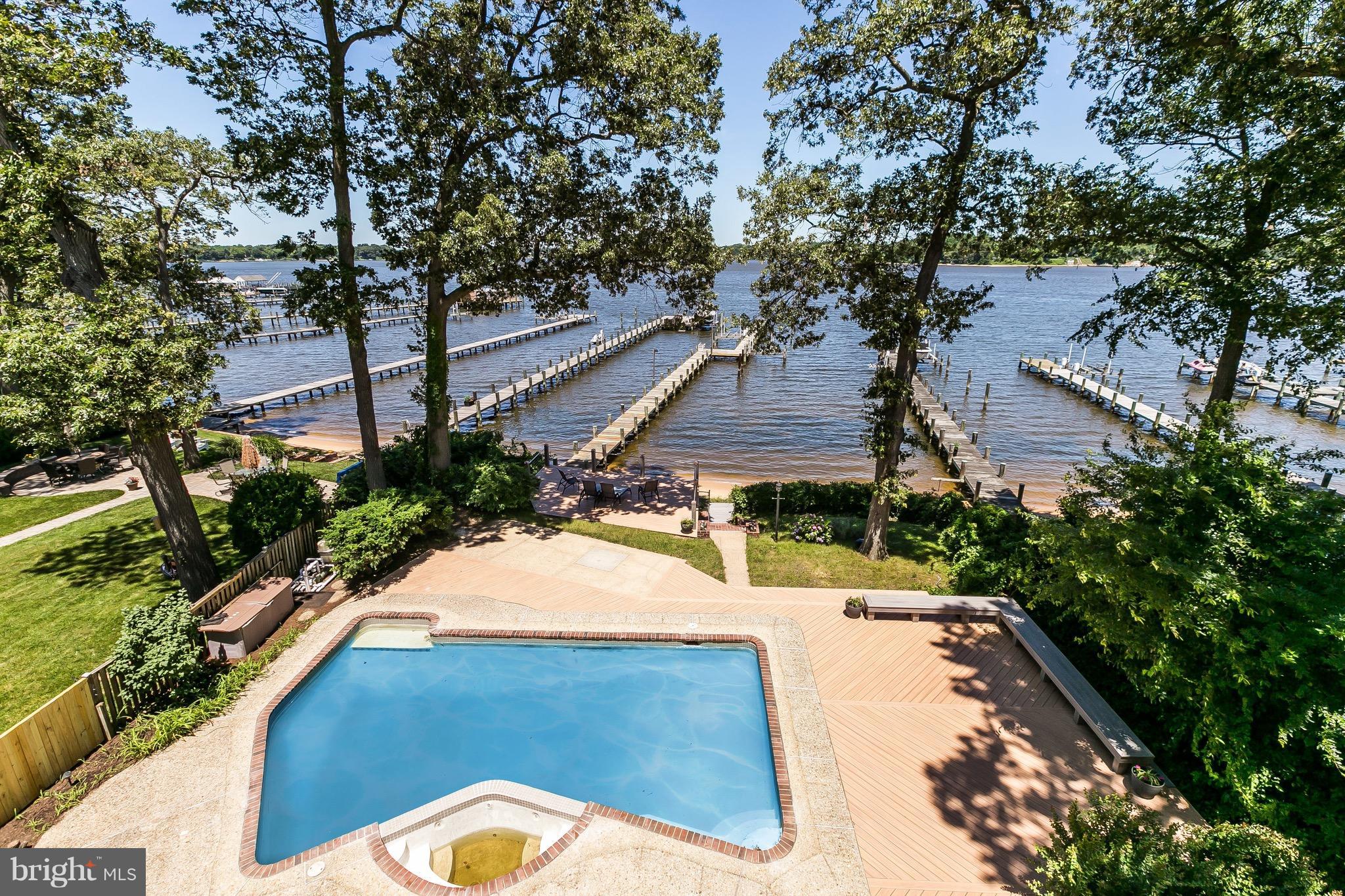 410 Beach Road Arnold, MD 21012 - Photo 8 of 29 Pool and spa with optional heater